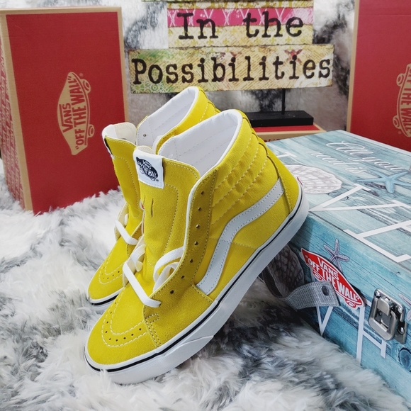 Vans Cyber Yellow Sk8-HI - Picture 14 of 14